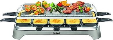 Tefal Appareil à raclette & Pierrade, Fonte parfaite du fromage, Jusqu