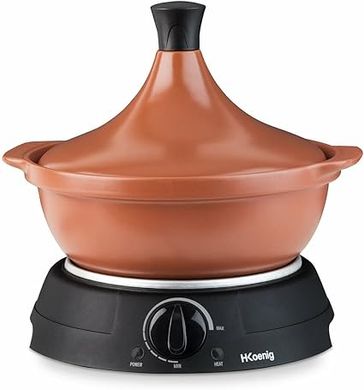 H.Koenig Tajine: 3L Electric Clay Pot with Thermostat
