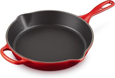 Le Creuset Skillet profond en fonte émaillée Signature avec poignée d