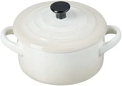 Mini-Cocotte Le Creuset en céramique, meringue, 250 ml.
