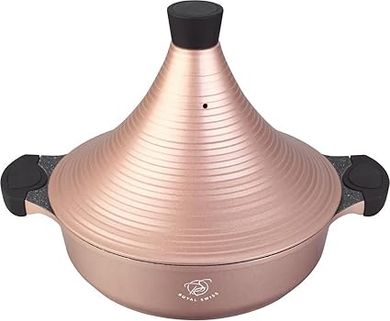 Rose Gold Royal Swiss 32cm Induction-Ready Aluminum Tajine
