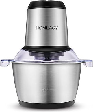 Hachoir électrique HOMEASY : puissant, 2L, 4 lames.
