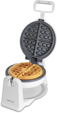 Gaufre Sphérique Cecotec Gofrestone : antiadhésif, rotation 180°, 1000W
