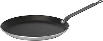 Crêpe Pan, 30cm, Non-Stick Aluminum, Silver
