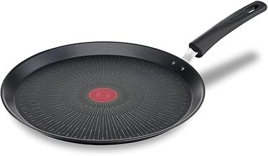 Tefal 28cm Scratch-Resistant Non-Stick Crepe Pan with Thermo-Signal
