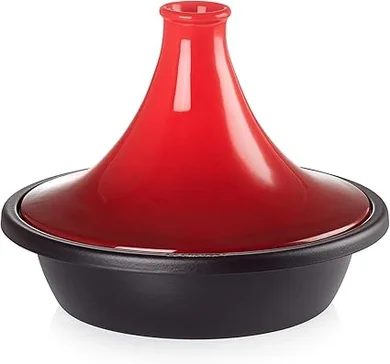 Le Creuset Cherry Red 31cm Enameled Cast Iron Tajine