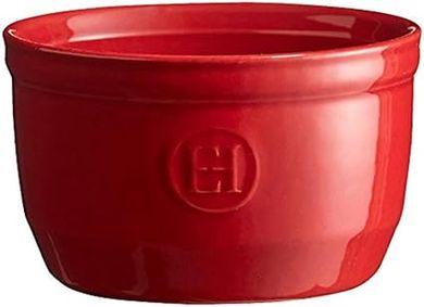 Emile Henry Eh341010 Le N°10 Ramequin Céramique Rouge Grand Cru 10,5 X 10,5 X 6 cm