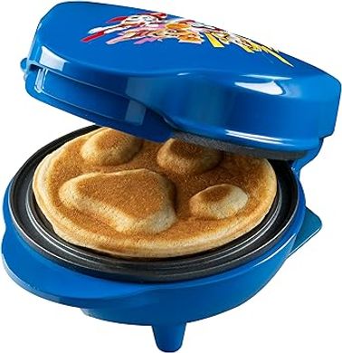 Bestron Gaufrier Paw Patrol, mini gaufrier au design unique Paw Patrol, idéal pour les anniversaires d